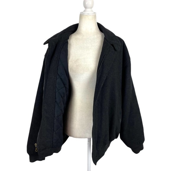 Members Only Black Bomber Jacket - Picture 14 of 15